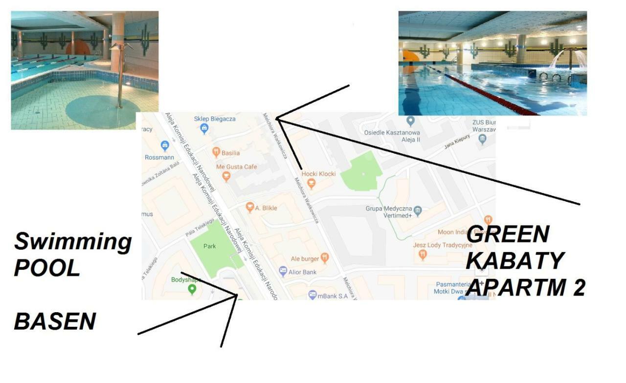 Green Kabaty Apartment 2 Βαρσοβία Εξωτερικό φωτογραφία